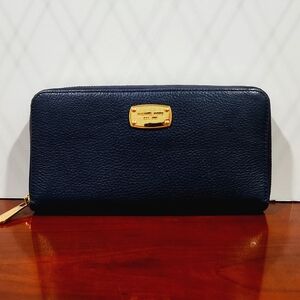 Navy Blue Michael Kors Wallet